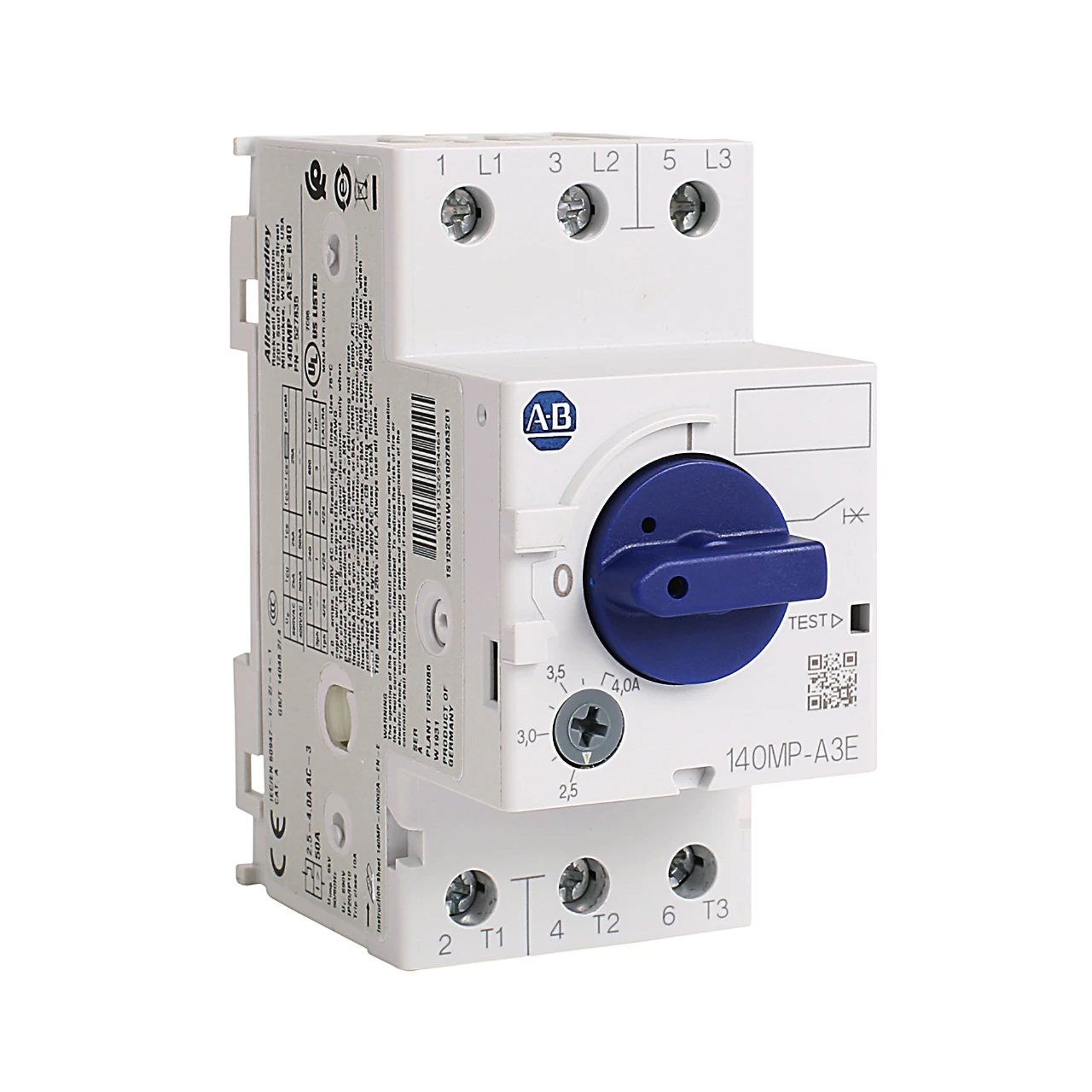 140MP Motor Protection Circuit Breakers