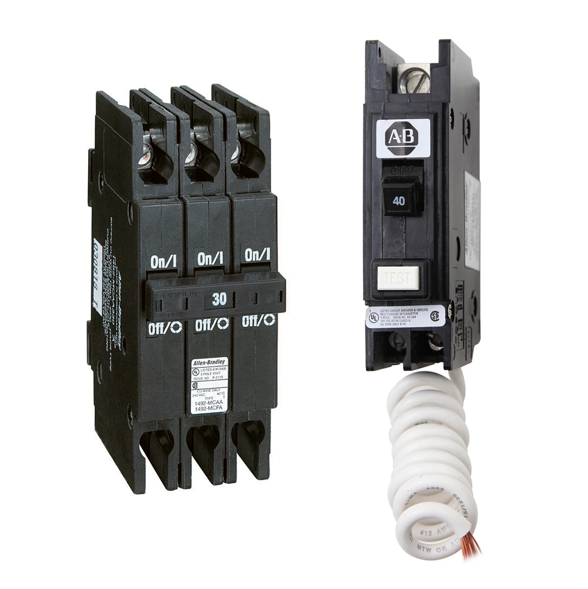1492-MC Thermal-Magnetic Miniature Circuit Breakers