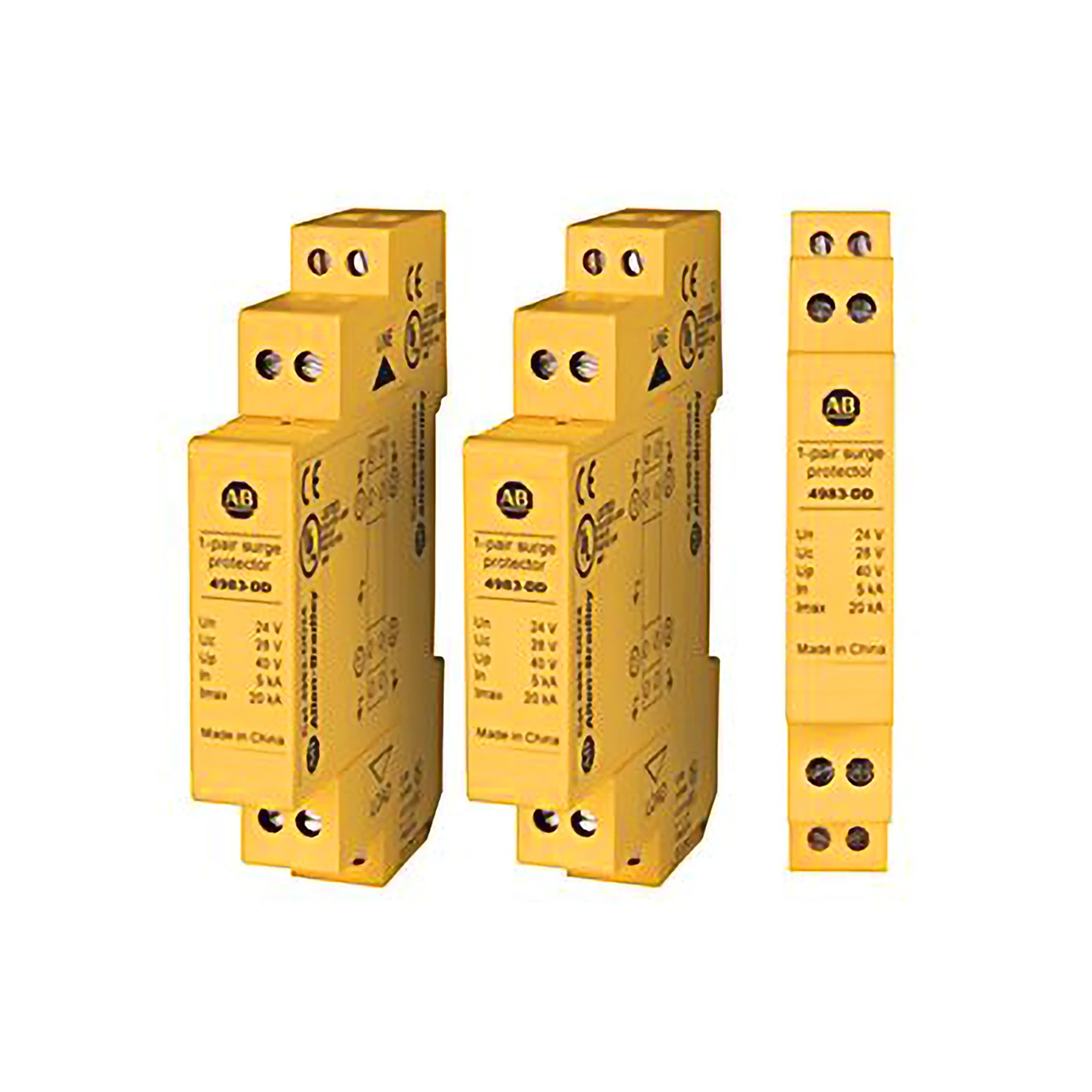 4983-DD DIN Rail Dataline Surge Protectors