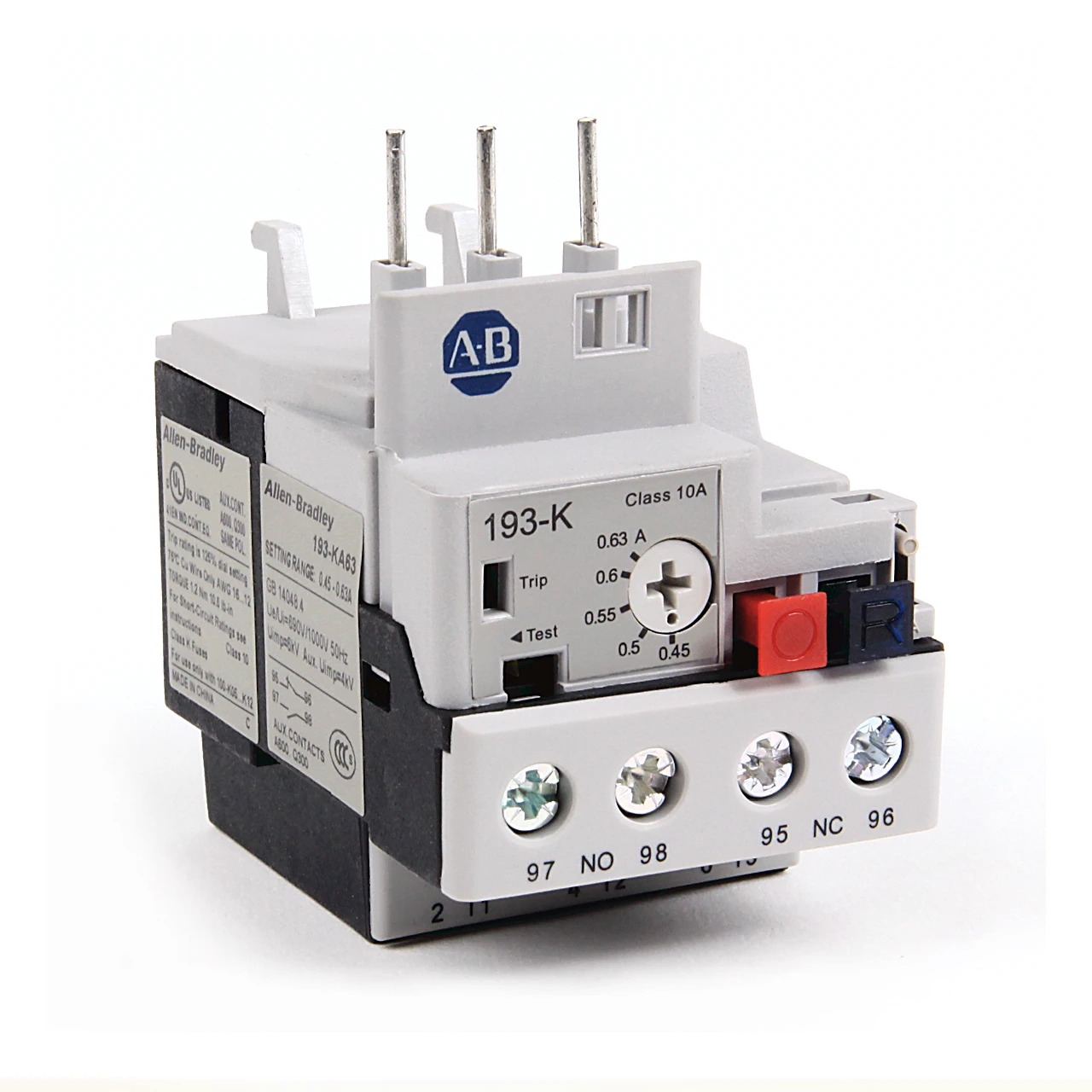 IEC Miniature Bimetallic Overload Relays