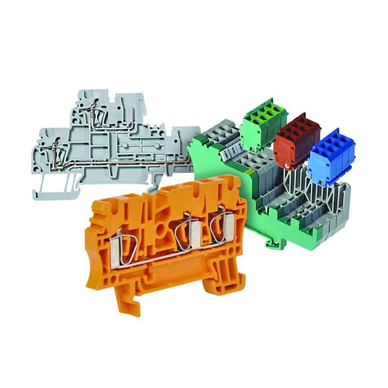 IEC Spring-clamp Terminal Blocks