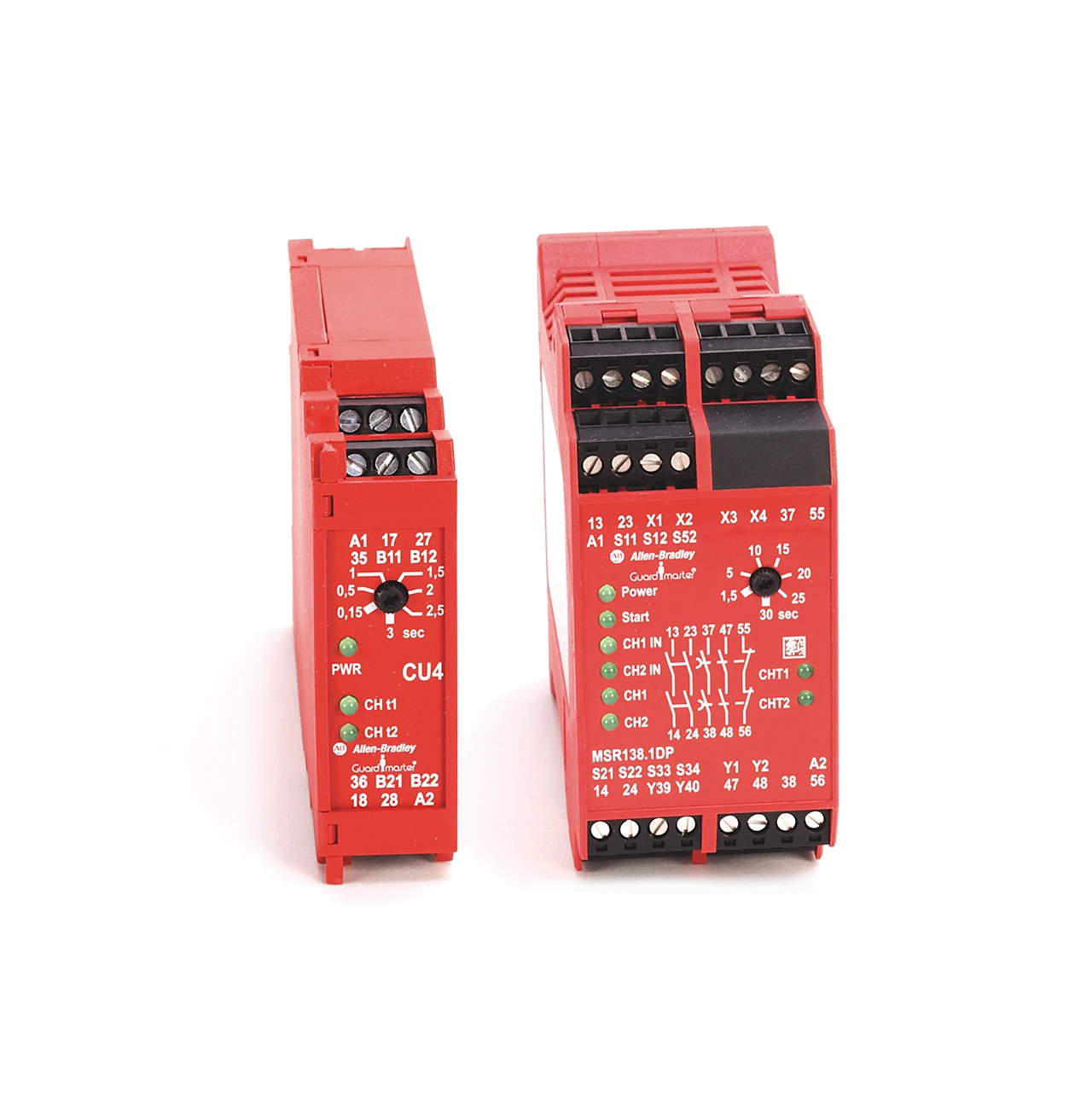 Single-function Relays with Delayed Outputs